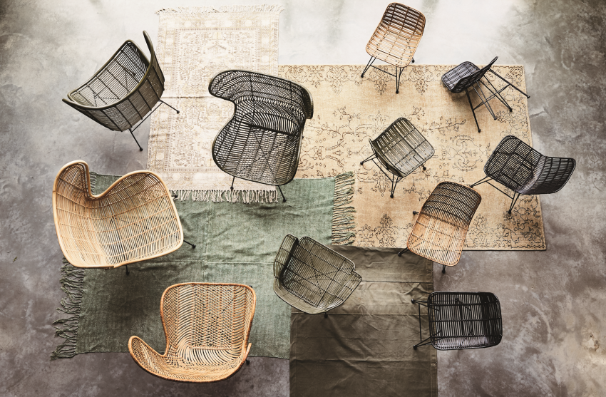 Wytrzymały
i giętki rattan...