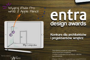 Rusza konkurs dla architektów i projektantów wnętrz - Entra Design Awards 2018