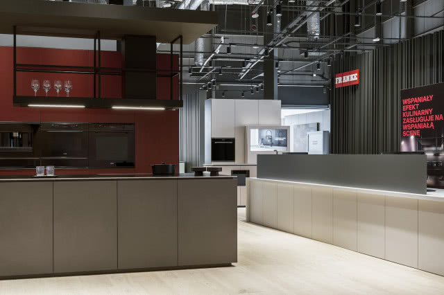 Showroom Franke w Homepark Janki k. Warszawy