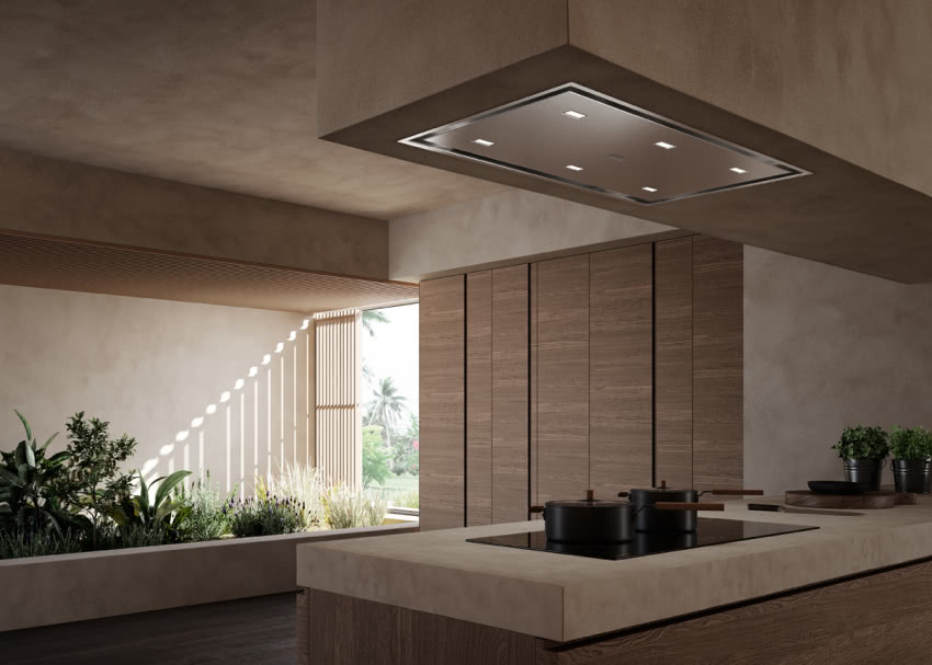 Okap i płyta indukcyjna połączone technologią...