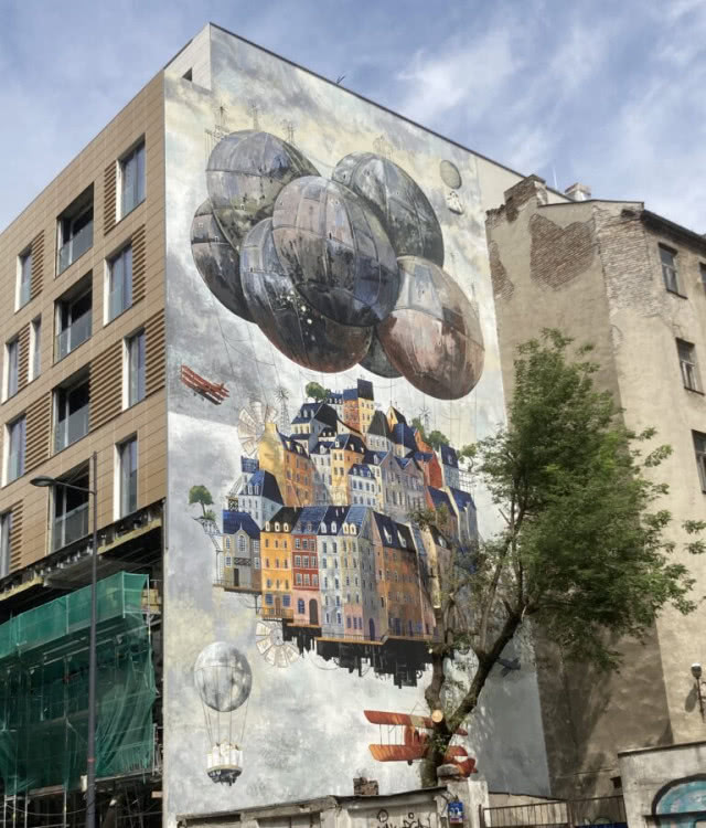 warszawskie murale