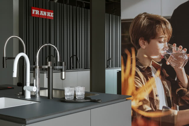 Showroom Franke w Homepark Janki k. Warszawy