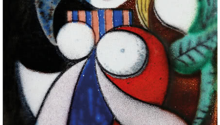 Obrazy wypalane w ogniu - powstają w 900 stopniach Celsjusza!