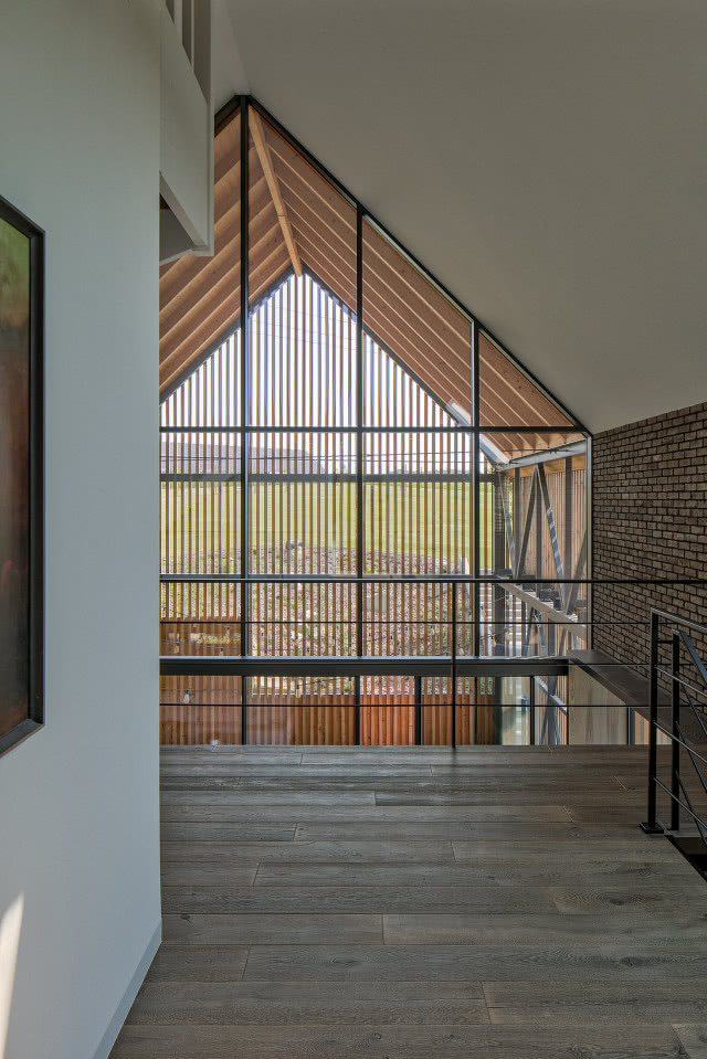 Piętro za ścianą szczytową