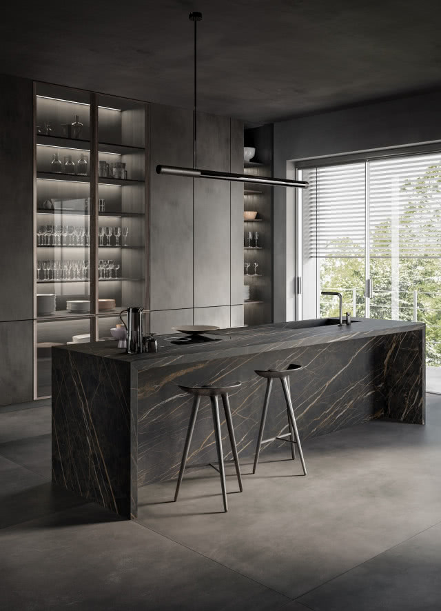 Kamienna wyspa kuchenna