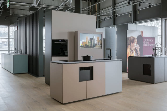 Showroom Franke w Homepark Janki k. Warszawy