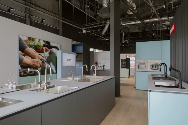 Showroom Franke w Homepark Janki k. Warszawy