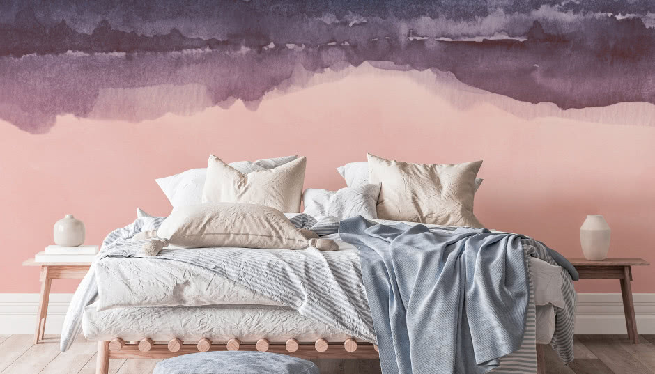 Tapeta w sypialni za łóżkiem - najciekawsze aranżacje!