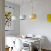 Stół z krzesłami - mieszkanie w centrum miasta