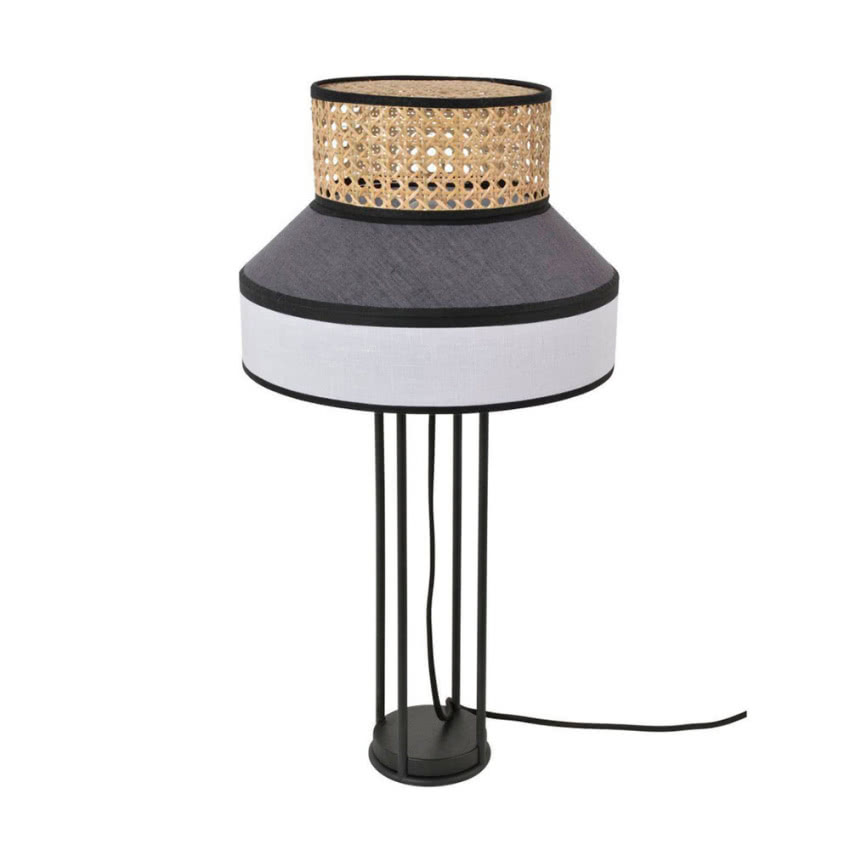 LAMPA STOŁOWA SINGAPOUR ANTHRACITE/BLANC MARKET...