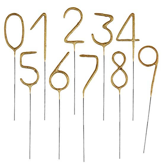 Świeczka Sparkle, 0-9, PAN TALERZYK, 19 zł