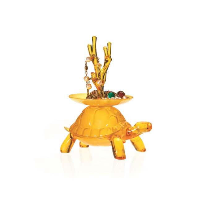 żółty żółw na różne drobiazgi