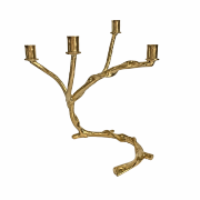 Złoty świecznik, wykonany ręcznie