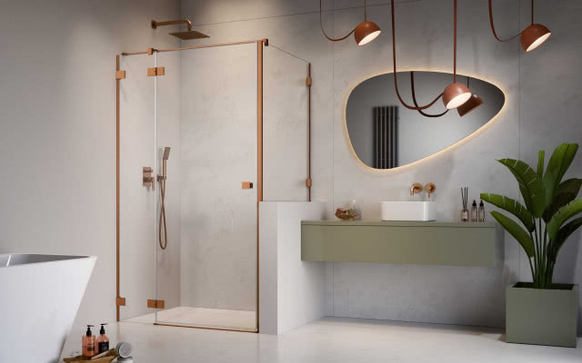 Radaway Essenza Pro Brushed Copper