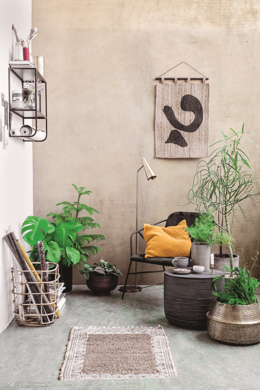 Dobierając bujną zieleń roślin
do...