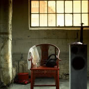 Double Dipper - podwójna umywalka z barwionego...