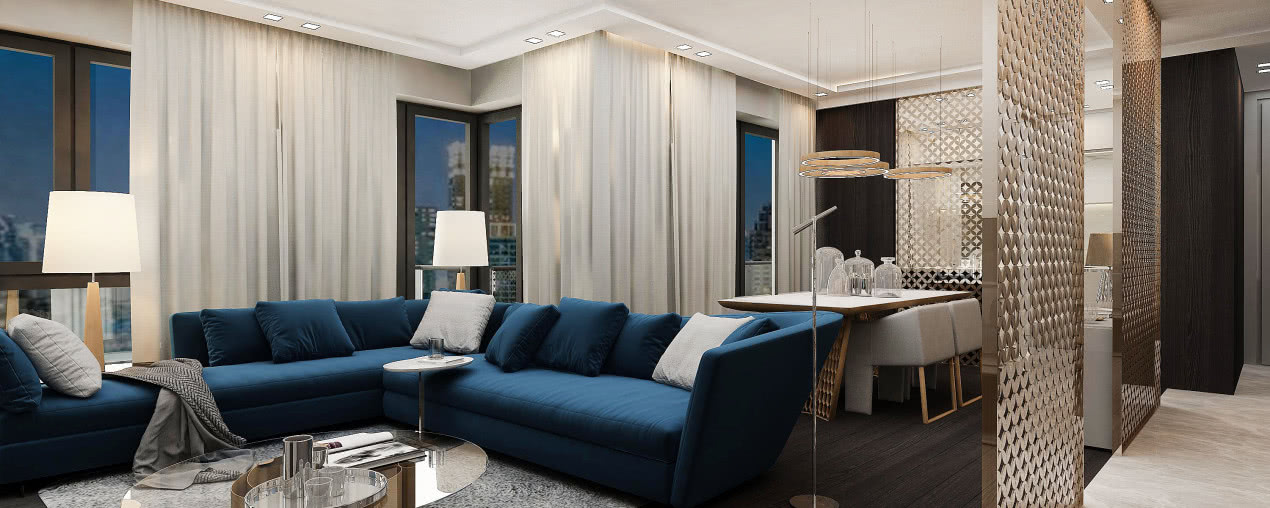 Apartament na Mokotowie w stylu art deco!
