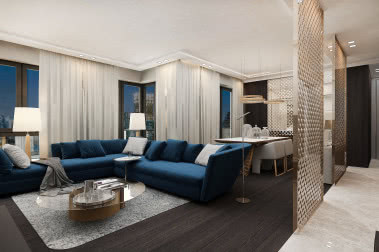 Apartament na Mokotowie w stylu art deco!