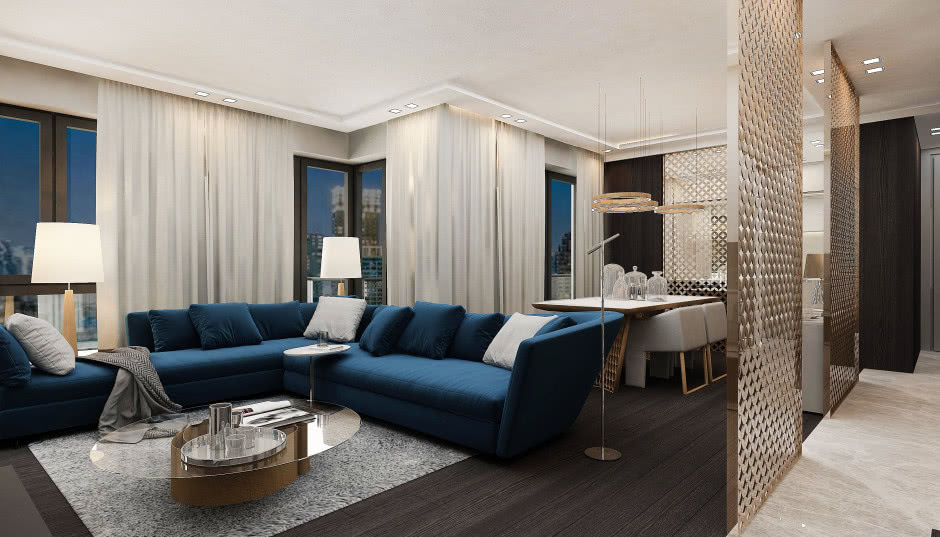 Apartament na Mokotowie w stylu art deco!