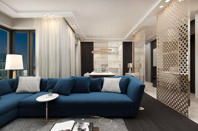 Apartament na Mokotowie w stylu art deco!