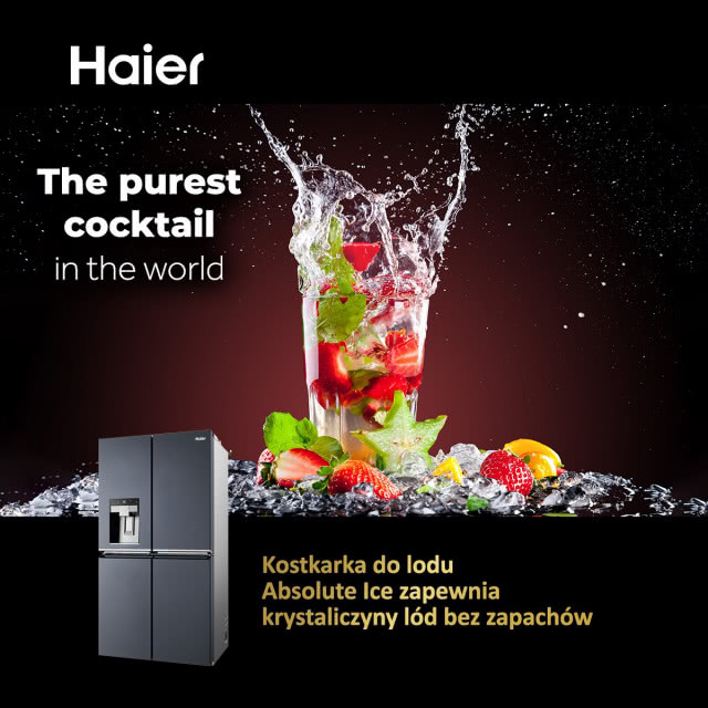 Absolutne orzeźwienie z nową lodówką Haier