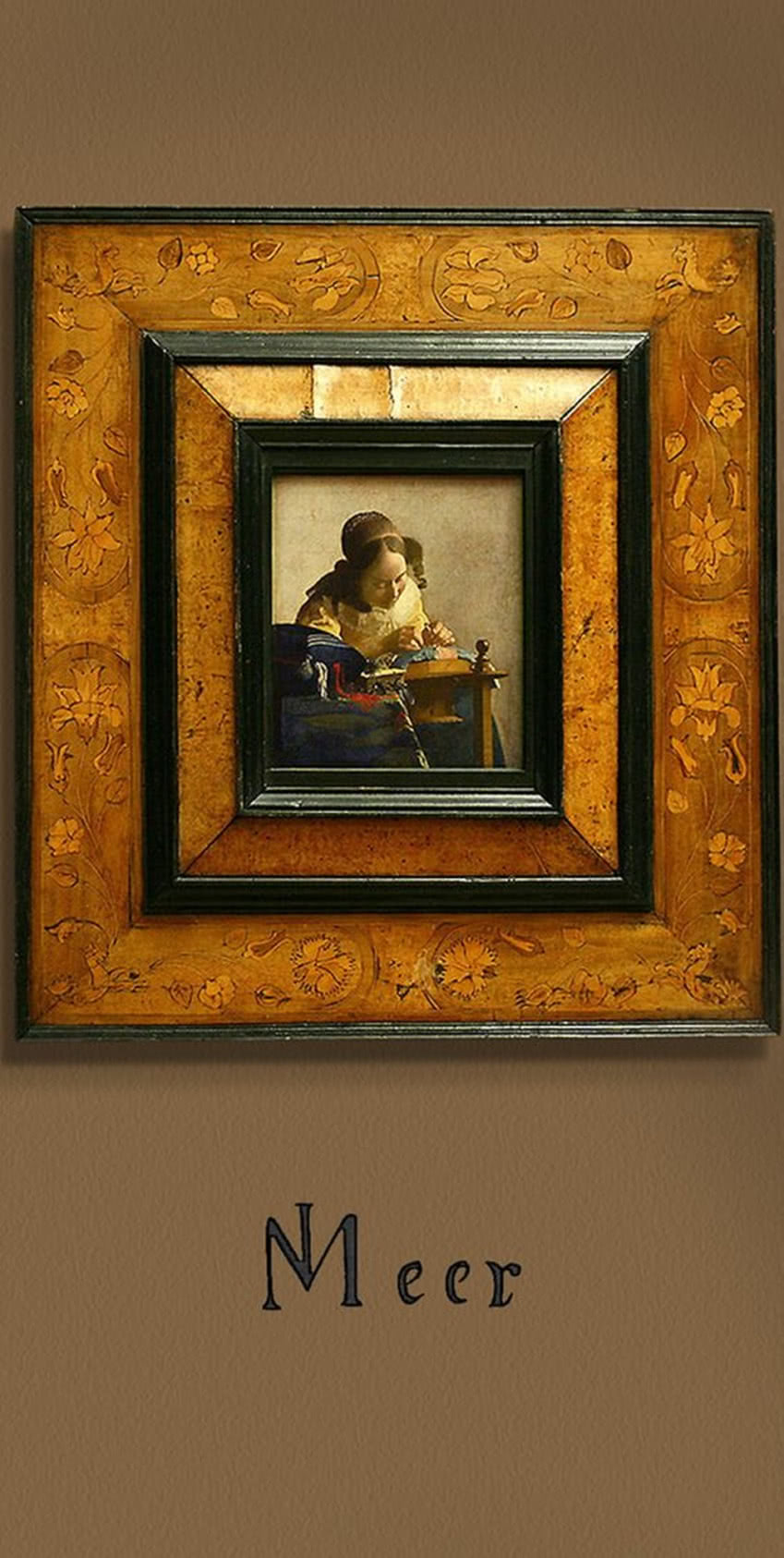 Johannes Vermeer, "Koronczarka"