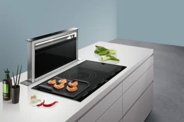 Okapy kuchenne sprytnie schowane