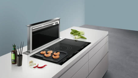 Okapy kuchenne sprytnie schowane