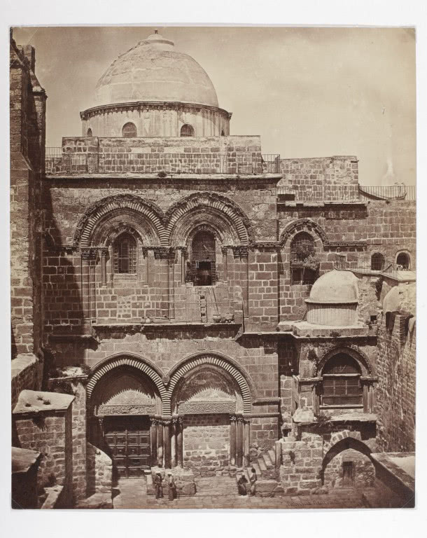 świątynia, zdjęcie czarno-białe