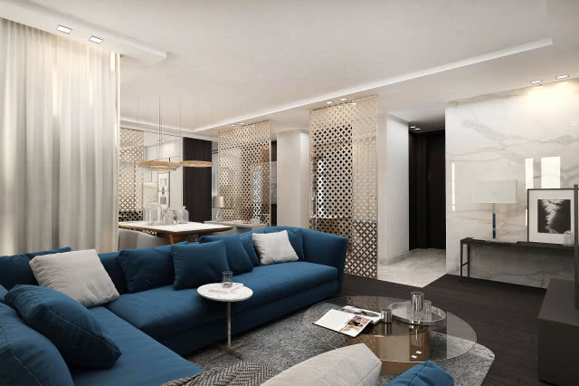 Apartament na Mokotowie w stylu art deco!