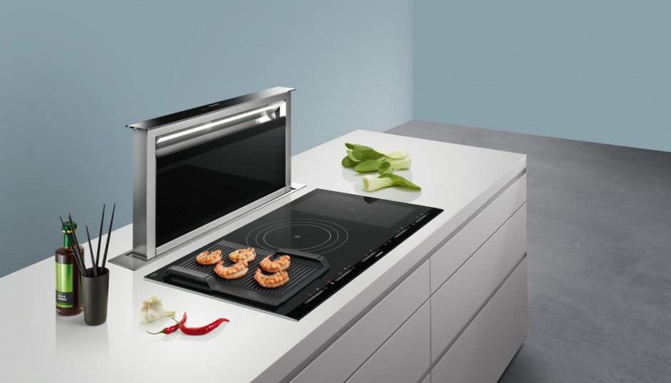 Okapy kuchenne sprytnie schowane