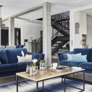 Subtelność betonu - dom w stylu loftowym