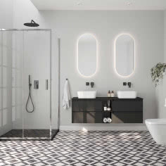 Kwadratowa elegancja w łazience - nowoczesna miska WC Hadsel
