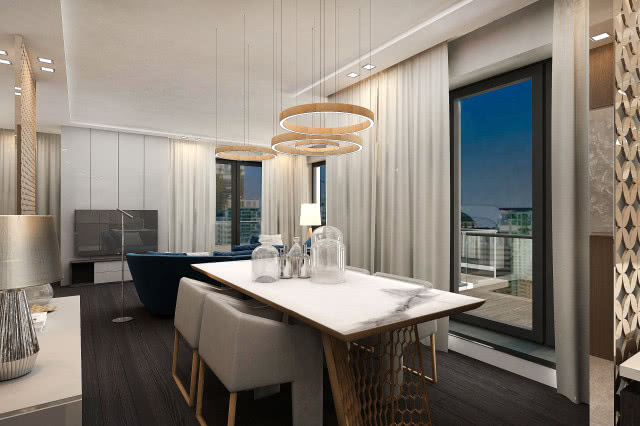 Apartament na Mokotowie w stylu art deco!