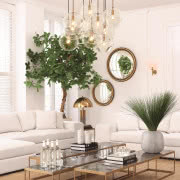 W salonie zaprojektowanym
według zasad...