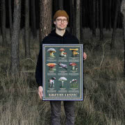 Lampa stołowa złota Flowerpot, & Tradition,...