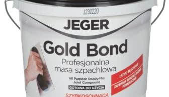 Ściany bez skaz - nowa gotowa gładź szpachlowa Jeger Gold Bond 