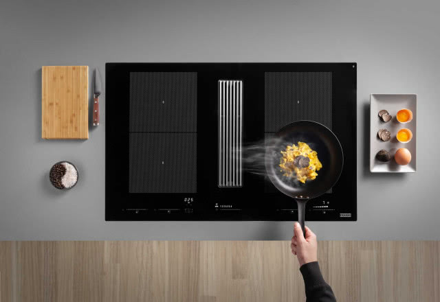 płyta indukcyjna z okapem