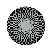 Fotel z metalu i tkaniny poliestrowej Maurizio,...