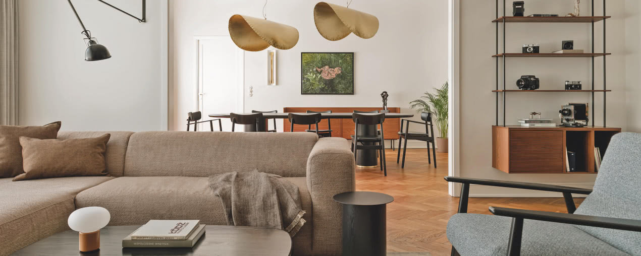 Wnętrzarska perełka. Pięknie odnowione mieszkanie w łódzkiej kamienicy