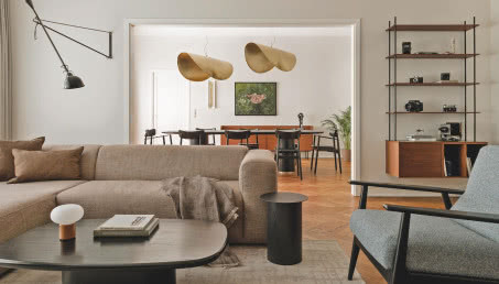 Wnętrzarska perełka. Pięknie odnowione mieszkanie w łódzkiej kamienicy