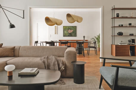 Wnętrzarska perełka. Pięknie odnowione mieszkanie w łódzkiej kamienicy