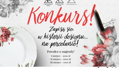 Zapisz się w historii designu… na porcelanie! Zaprojektuj wzór i zostań trendsetterem!