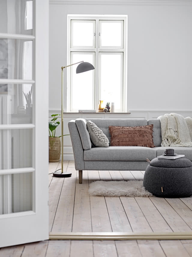 Salon w stylu skandynawskim