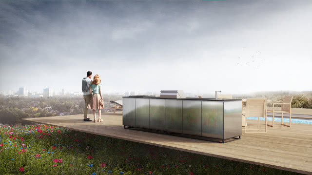 Na dachu - panorama Krakowa