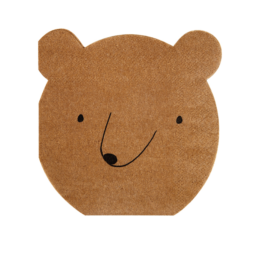 Serwetki Miś, 20 szt. Meri Meri, WIEWIÓRKA I...