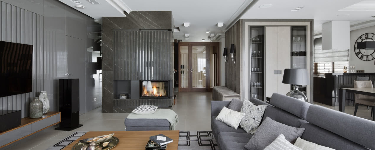 Apartament pełen szarości - zdobywca nagrody European Property Awards!