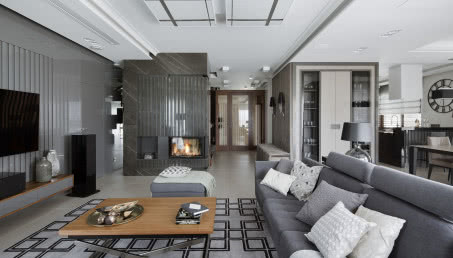 Apartament pełen szarości - zdobywca nagrody European Property Awards!