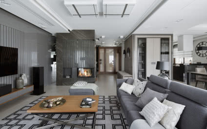 Apartament pełen szarości - zdobywca nagrody European Property Awards!