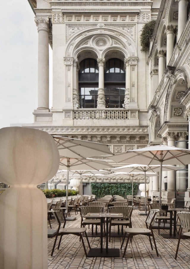 ogródek restauracji Terrazza Aperol